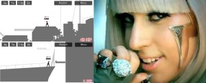 Dead Drunk画面とLadyGaGa